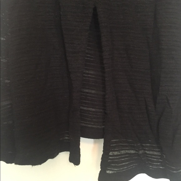 Zara Black Tank with Back Detail - Picture 3 of 7